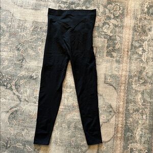 Blanqi Maternity Belly Support Black Leggings